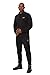 EA7 Emporio Armani Tuta Uomo Core Identity in cotone 8NPV60PJVRZ 8058997876780 Nero Oro 3XL