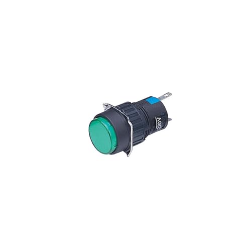 Luz indicadora LA42B DC24V verde tipo piloto para panel eléctrico industrial