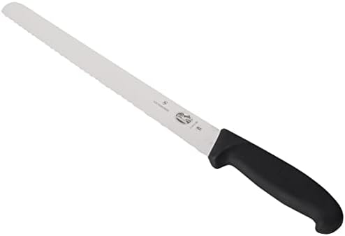 Victorinox C683 Slicer, Serrated Blade, Black, 30cm