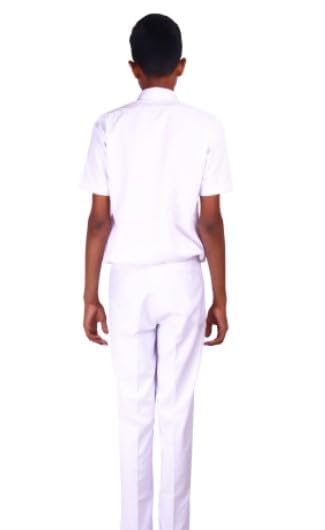 Image of AMBIKA STORES & READYMADES School Uniform - Pant for Boys, Cotton Shorts, Elastic Waist Half Pants, Regular Fit Sports Shorts