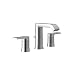 Moen T6708 Genta Two-Handle Widespread Modern Bathroom Faucet, Valve Required, Chrome