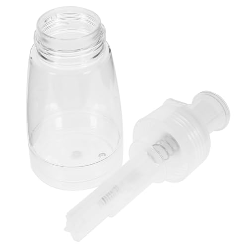 minkissy Powder Puff Bottle for Powder 180ml Talcum Powder Storage Case Dry Powder Spray Container White