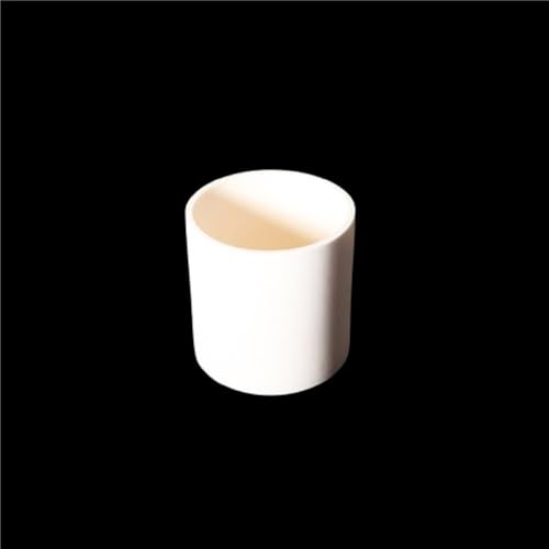 Crisol cilíndrico de corindón para fusión de metales y ceniza alúmina de 5 ml