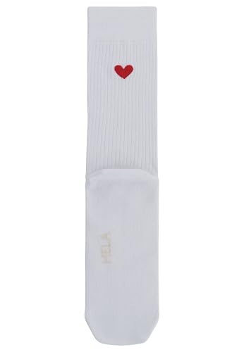 MELAWEAR MELA Lustige Socken (3538/3942/4346) Herren & Damen Baumwollsocken Witzig Geschenkidee Adventskalender Weihnachten Geschenk (Herz)