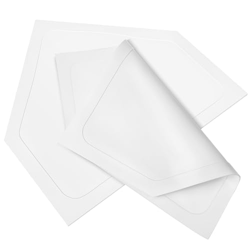 HANABASS 2pcs Baseball Training Plates Home Plate Mat Softball Bases Baseball Bases for Boys and Girls Portable Training Tools