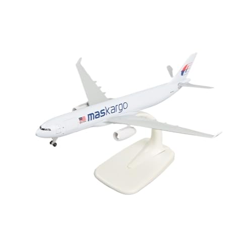 Modelo de avión Malaysia Airlines Airbus 330 a escala 1/400 réplica civil de colección 20 cm