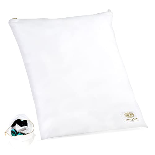 Waterproof Antimicrobial Wet Swimsuit And Dirty Laundry Clothes Bag Inhibits Bacteria Prevents Odor & Leakage In Travel Luggage 14 X 17.5 Inch Made In Usa #TOP4