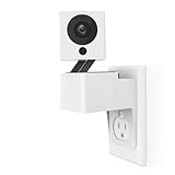 Upgraded Wyze Cam Outlet Wall Mount, MYRIANN 2019 New Bracket for Wyze Camera and WyzeCam V2 with Space-Saving, No Messy Wires or Wall Damage (2 Pack)