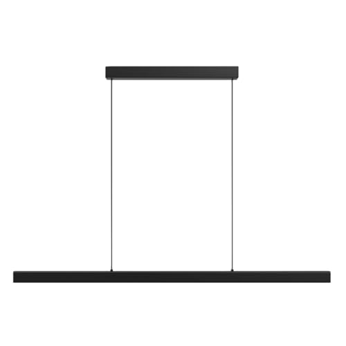 Suspension Luminaire Cuisine Moderne, 3000K/4000K/6000K 10%–100% Température de Couleur Lustre Linéaire, Dimmbar avec Télécommande Chandelier pour...