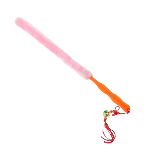 HEMOTON Zither Dust Brush Soft Rabbit Hair Cleaning Brush for Guzheng Clarinet Violin Comfortable Handle Long Bristles