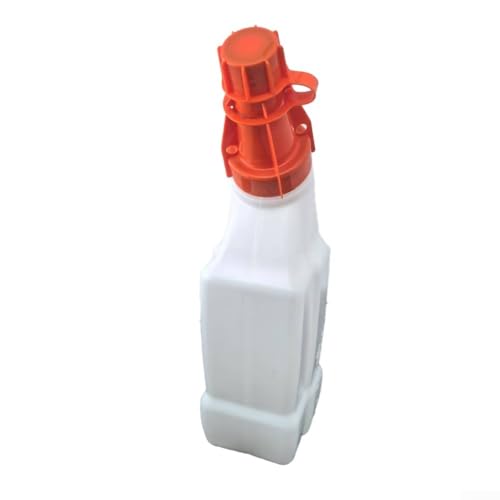Mezclador de combustible y aceite diseñado para usuarios de equipos de jardín, fácil de manejar y almacenar con diseño de tapa segura derrames