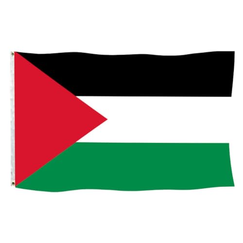 GANAZONO Bandeira Da Palestina Resistente Ao Desbotamento Bandeiras Nacionais Do País Da Palestina S
