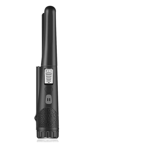 Detectores de Metales, Detector de Metales con Pantalla LCD, buscador de Tesoros subterráneos, portátil de Alta sensibilidad(Nero)
