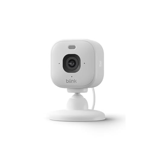 Caméra Mini 2K+ Blink (nouvelle génération) | Caméra de surveillance à domicile sur secteur avec résolution vidéo 2K, zoom 4x, vision nocturne couleur | Fonctionne avec Alexa | 1 caméra – Blanc