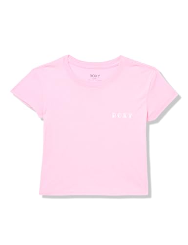 Image of Roxy Womens Boyfriend Crew T-Shirt, Casual Relaxed Fit Crew Neck Tee Short Sleeve Cotton Basic Shirt Everyday Comfort