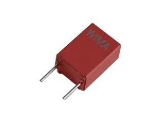 WIMA MKS2 Metallized Polyester Film Capacitor – 10uF 50VDC 30VAC 5% RM5 – MKS2B051001N00 – New