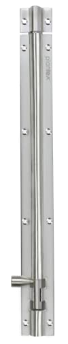 Image of Plantex Stainless Steel 12 inch Tower Bolt /Tower Bolt for Home,Offices Doors and Windows /Tower Bolt for Main Door /Door Latch /Kundi /Chitakini /Door Latch for Windows (Matt Finish, Pack of 4)