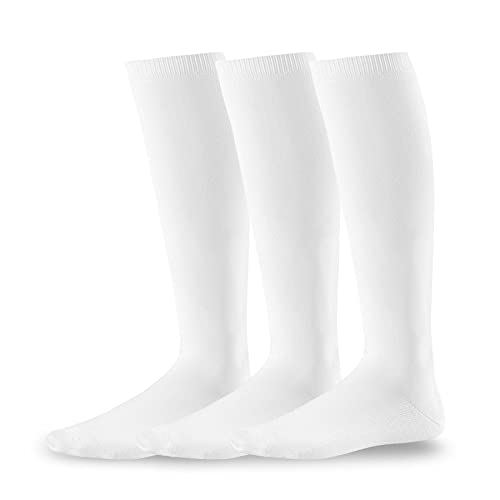 Image of Soccer Athletic Team Sports Knee High Tube Socks Softball Baseball Kids Women Men Unisex