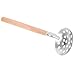 Yardwe Ice Fishing Scoops Ice Fishing Skimmer with Wooden Handle Ice Scooper Skimmer Ladle for Scooping Out Ice While Ice Fishing