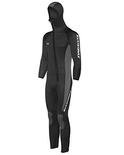 SHJMANPA 5mm Cappuccio in Neoprene Set di Un Pezzo...