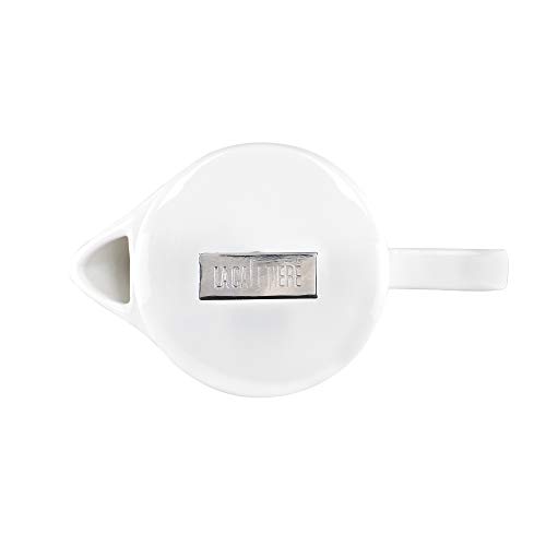 La Cafetière Cafetera Viena Grande de Prensa Francesa de Cerámica, 4 Tazas en Caja de Regalo 1.2L, Blanco - Imagen 5