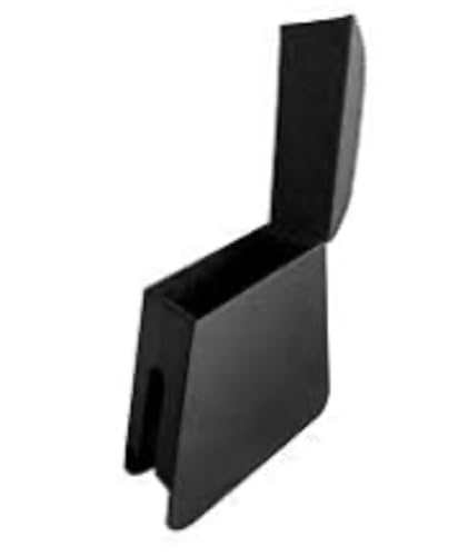 Image of SOROO Car Center Wooden Adjustable Automatic Storage Organizer Console Armrest Support For Spresso black.