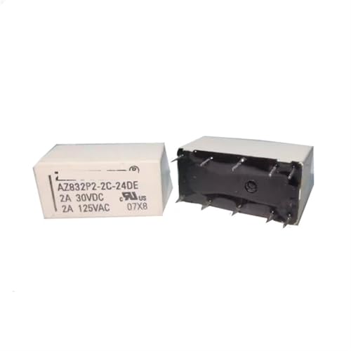 Relais AZ832P2-2C-24DE 24V double pôle 10 pins à haute conductivité