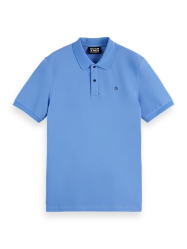 Polo Scotch & Soda homme manches courtes coton coupe ajustée