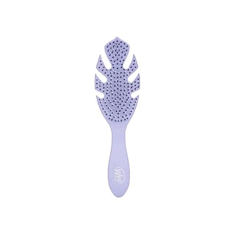 Wet Brush Go Green Hair Detangler Brush, Lavender - Detangling Hair Brush - Ultra-Soft IntelliFlex Bristles Glide Through Tangles & Gently Loosens Knots While Minimizing Pain, Split Ends & Breakage Cover