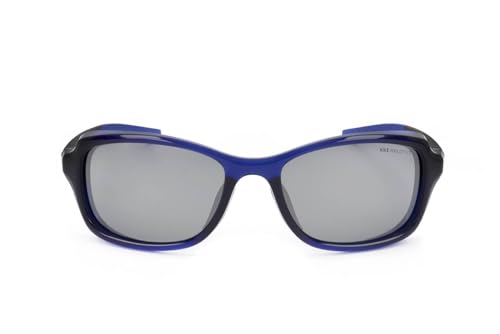 Nike CT8031-410 Breeze Sunglasses Midnight Navy Frame Color, Grey with Silver Flash Mirror Lens Tint2