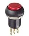 IMP7Z432234, Switch Push Button N.O./N.C. SPDT Round Flat Button 3A 28VDC Momentary Contact Panel Mount Quick Connect (2 Items)