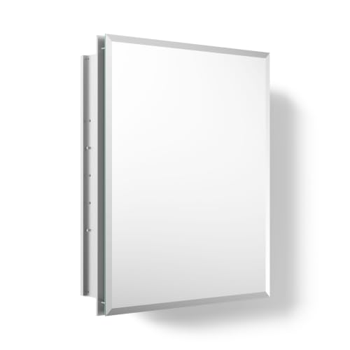Image of Kohler Frameless Bathroom Mirror Medicine Cabinet, 16 in x 20 in
