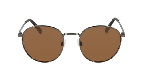 NAUTICA Unisex Adult Sunglasses N100SP - Matte Gunmetal with Brown Solid Polarized Lens