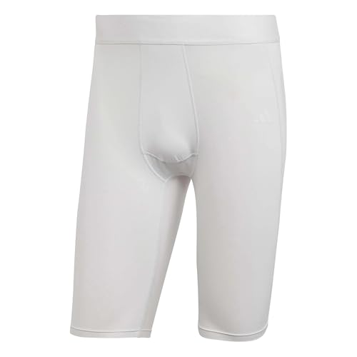 Adidas Shorts de futebol masculino Techfit G branco