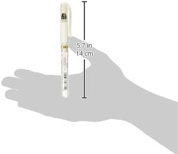 Vista 2 de Uni-Ball Signo Broad Point Gel Impact Pen Tinta Blanca, 3 bolígrafos por paquete, 2 bolígrafos en total, 6 bolígrafos (importación japonesa) Paquete