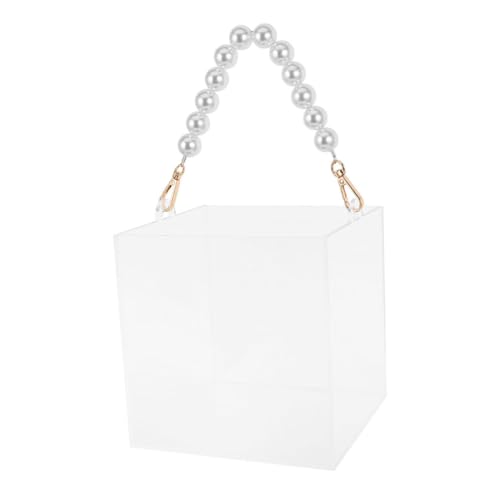 Boîte cadeau carrée acrylique cristal de qualité supérieure