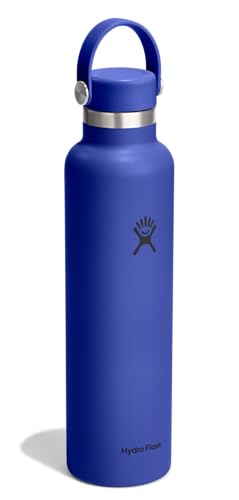 Image of Hydro Flask Water Bottle - Insulated Stainless Steel - Non Spill, Leakproof in 24 Oz Capri Blue