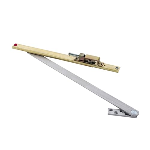 Glynn-Johnson 100 Series Heavy Duty Concealed Overhead Stop, Size 4, Stainless Steel Finish, Non-handed