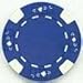 Ace Jack Poker Chips, Blue Clay, 11.5 Grams, Set of 25