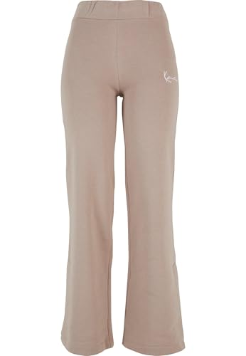 Karl Kani Damen KW221-072-1 Small Signature Slit Wide Leg Pants Taupe, XS