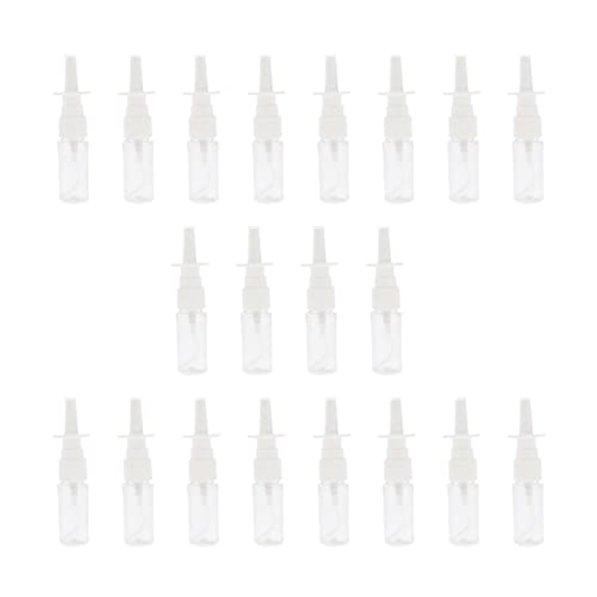 3x20 Pieces Empty Refillable Nasal Spray Bottles Fine Mist