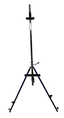 Italian Style Artist Travel Portable Multi Use Easel Goes Flat For Watercolor Painting, Blue Color With Carry Case , Watercolor, Oil, Acrylic, Pastel- Makes A Great Gift! #TOP4
