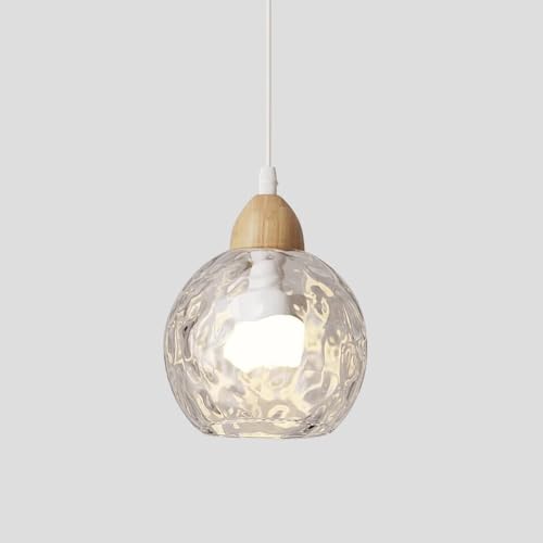 Mini lampes suspendues de chevet en bois pour l'ambiance de chambre