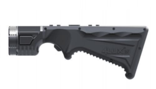Viridian 4LUX 2K Angled with High Output 2000 Lumen Light, with SAFECharge Power Source, Universal Rail Mounted, Instant-ON® - Viridian Weapon Technologies