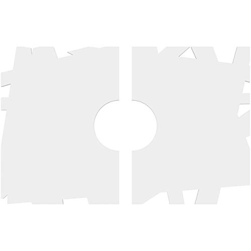Médaillon de plafond PVC Novo rectangulaire et durable