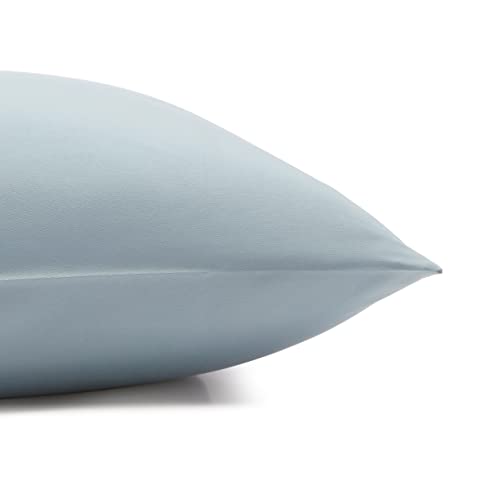 Amazonベーシック 寝具カバーセット マイクロファイバー スパブルー ツイン