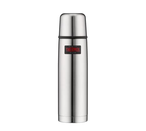 Thermos 183669 - Frasco térmico para Bebida, 0,75 l, Color Plateado