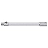 Stahlwille 11011006 QuickRelease Extension No. 405QR, 1/4 Square Drive, Size 13, with QuickRelease Safety Lock, Chrome Plated Finish, Length 330mm, Made in Germany