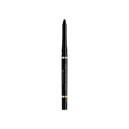 3 x Max Factor Kohl Kajal Eyeliner Automatic Pencil - 001 Black