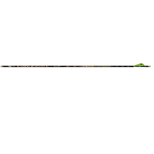 Gold Tip XT Hunter 500 Carbon Arrows with 2-Inch HP Vanes (Pack of 6), Mathews Lost Camo